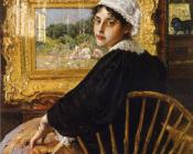 威廉梅里特查斯 - A Study aka The Artist's Wife